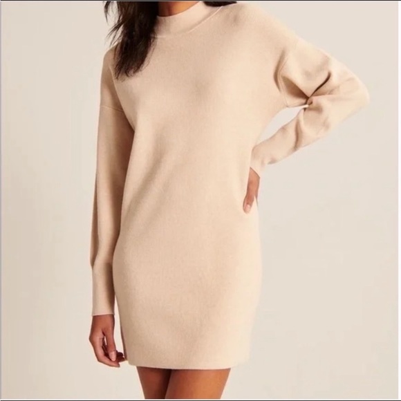 Abercrombie & Fitch Dresses & Skirts - NWT Abercrombie & Fitch Everyday Mockneck Mini Sweater Dress